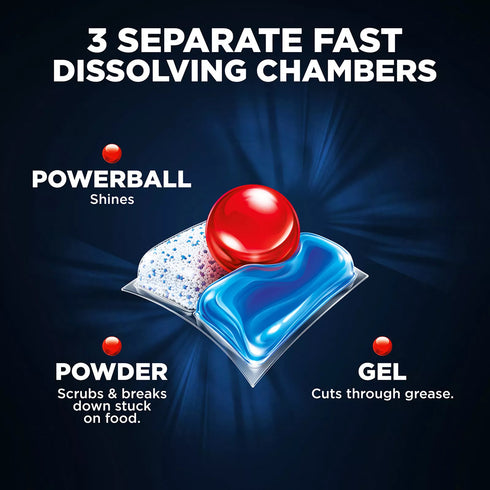 Finish Quantum Dishwasher Detergent Tablets, 100 ct.
